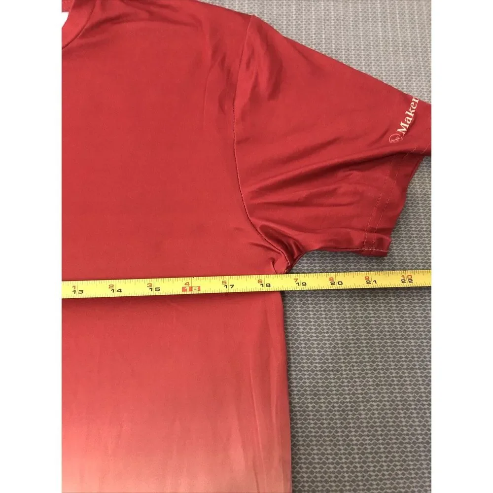 Maker's‎ Mark Gradient T Shirt Size Small Red Yellow - Picture 5 of 5